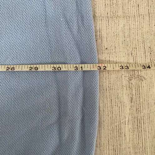 Earth Angels women XL short sleeve scoopneck nightgown w/lace trim blue