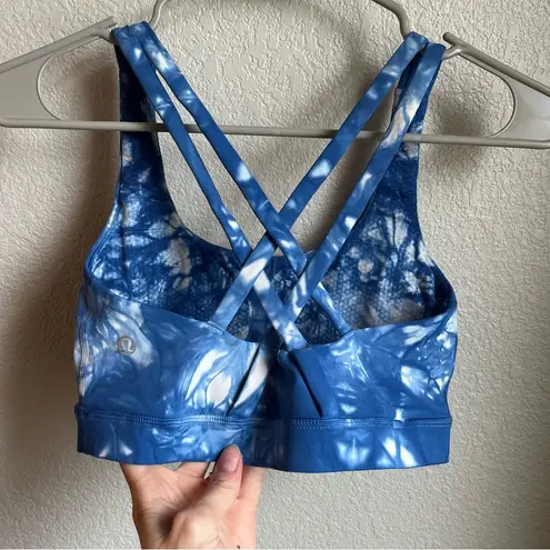 Lululemon  Energy Bra Shibori
Shibori Varsity Blue White