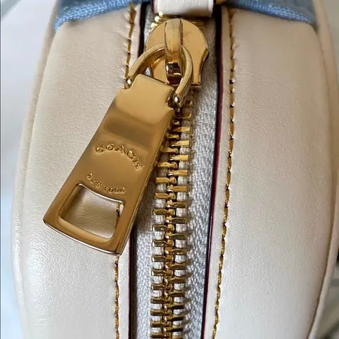 Coach NWT  Mini Jamie Camera Bag In Signature Chambray CA732 - Image 8