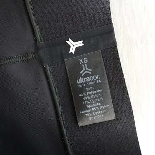 Ultracor Camo Collegiate Leggings Black Pink