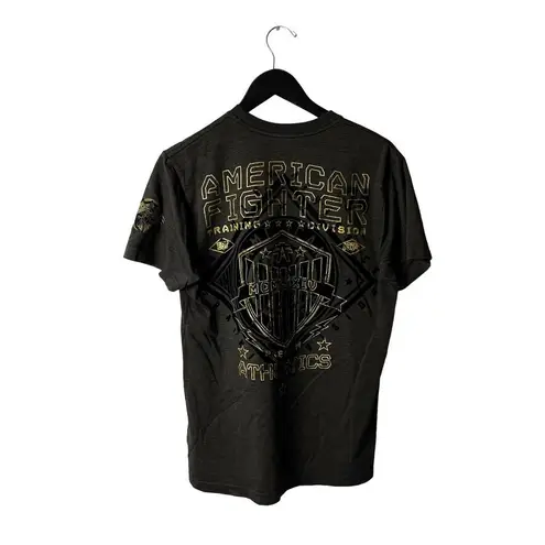 American Fighter T Shirt Small S Gray Graphic Tee