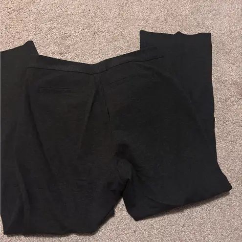 NYDJ Gray Knit Michelle Stretchy Ponte Trouser Dress Pants