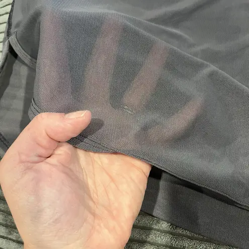 Lululemon Gray oversized Sheer lightweight quick dry tank See Pics For Sizing Size M