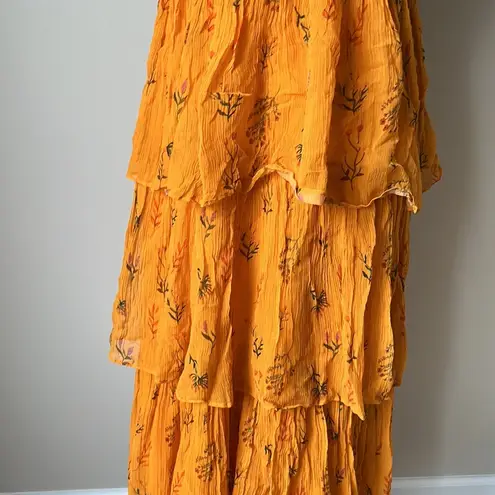 Anthropologie  Guapa Pamela Tiered Halter Dress