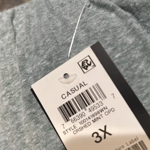 Ideology ID Off Duty Jogger, Crushed Mint Pants Plus Size 3X New w/Tag