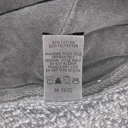 Independent Trading Company Hobo Johnson Sandwiches Graphic Hoodie Sweatshirt Gray Size Medium