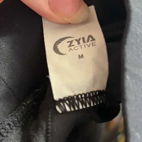 Zyia Active Black Flower Power All Star Bra