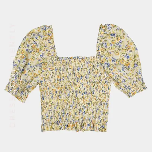 Sézane Mirtha Top, Spring Garden, FR34/US2