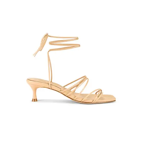 LPA Lucia Heel in Nude, size 6.5
