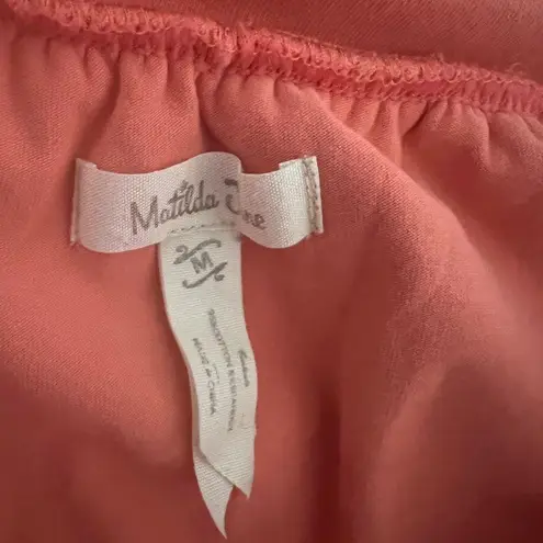 Matilda Jane Pink Tiered Skater Mini Skirt Size Medium