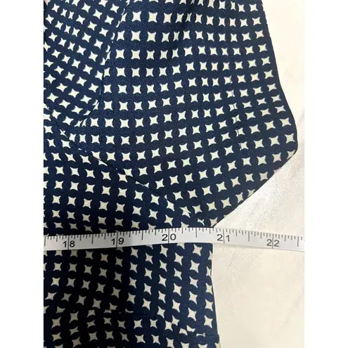 Pleione Shift Dress Size Medium Lagenlook Corp core Key hole back Block Pattern