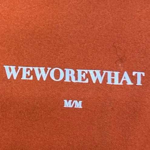 We Wore What Women's Oranger High Rise Yoga Workout Athletic Leggings Pants Sz M