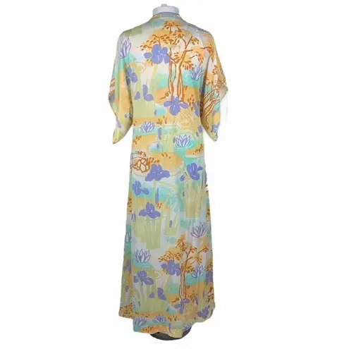 Maidenform Vintage Donald Brooks for Maiden Form 70s MED Kaftan Gown and Robe Kimono Duster