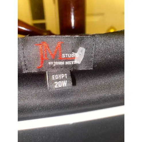 JM Collection John Meyer gorgeous black sequin dress size 20W