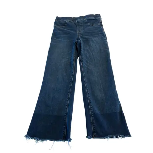 Spanx  Cropped Flare Denim Jeans Size Small‎
