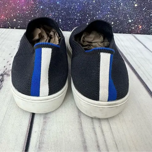 Rothy's The Original Women's The City Flat Sneaker Loafer 6.5 Black Casual Shoes