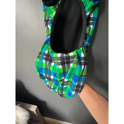 TYR Durafast Green Plaid Swimwear size 32