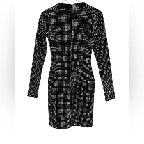 Good American NWOT  Crystal Crew Mini Dress Size Small