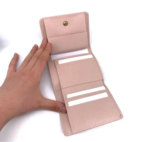 Furla NWT Classic Trifold Wallet Magnolia Pink