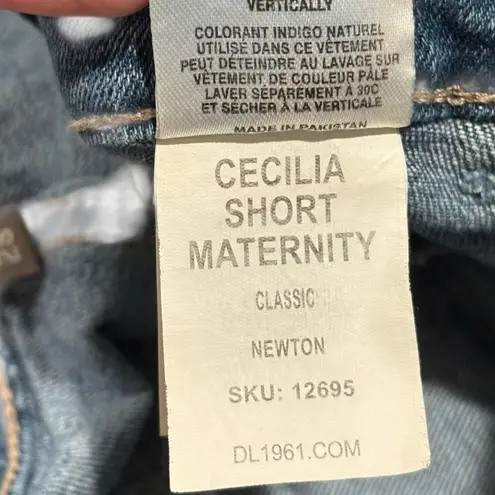 DL1961 CECELIA Maternity Blue Jean Shorts Size 28