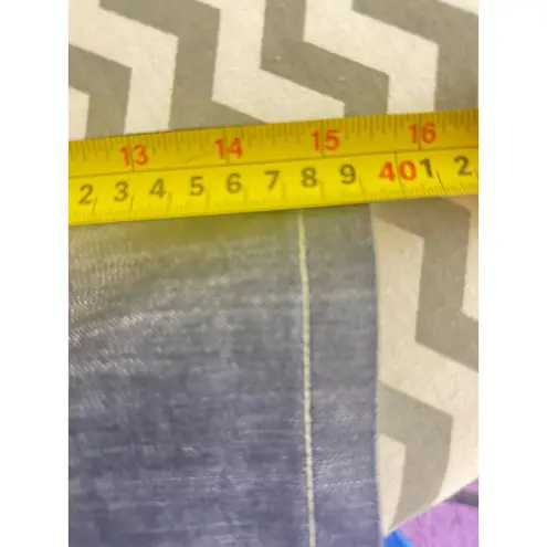 Baccini Denim Belted Jacket Size M