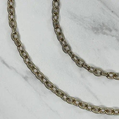 Skinny Gold Tone Chain Link Purse Handbag Replacement Strap ✨