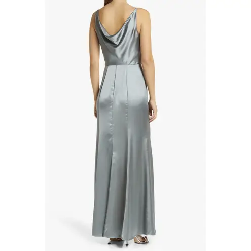 Chi Chi London Julianna Cowl Neck Satin Gown