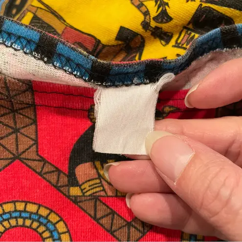 Vintage 90’s Egyptian hieroglyphics oversized t