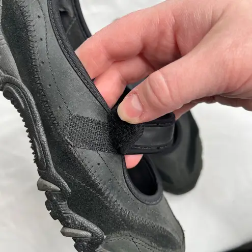 Skechers  Womens Black Mary Jane Sporty Casual Shoes Size 8