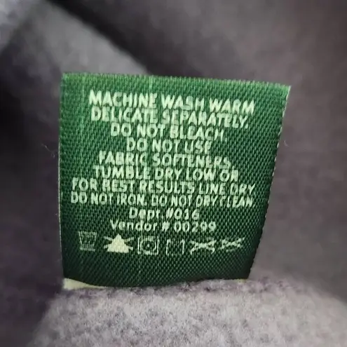  Purple Fleece Hat and Scarf Set One Size Eddie Bauer Purple Scarf