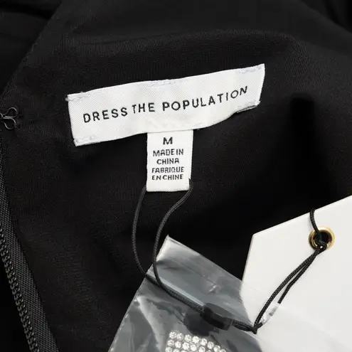 Dress the Population Viola Rhinestone Bow Dress Medium