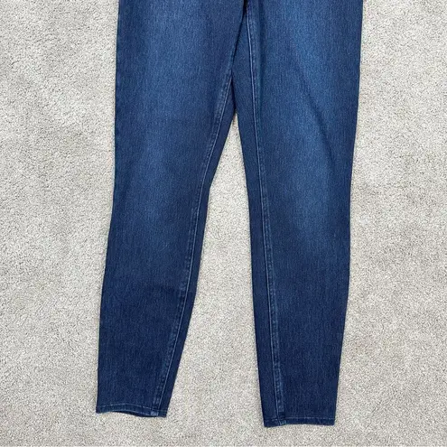 Spanx  Ankle Jean-Ish Leggings Jeggings High-Rise Twilight Rinse Blue Size L