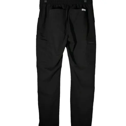 FIGS Yola Skinny Scrub Pants Size XXL Black Workwear Medical Nursing