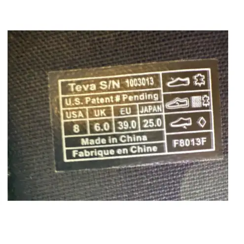 Teva Waterproof Leather Tall Boots Black Women Size 8 M US 39 EU