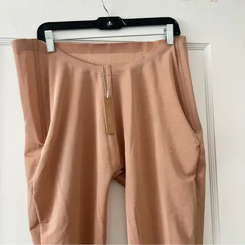 SKIMS Sheer Sculpt Low Back Cropped Legging in Ochre Plus Size 4X NWT