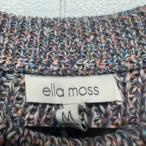 Ella Moss Multicolor Women' Pullover Knit Sweater Vest Size Medium Breathable