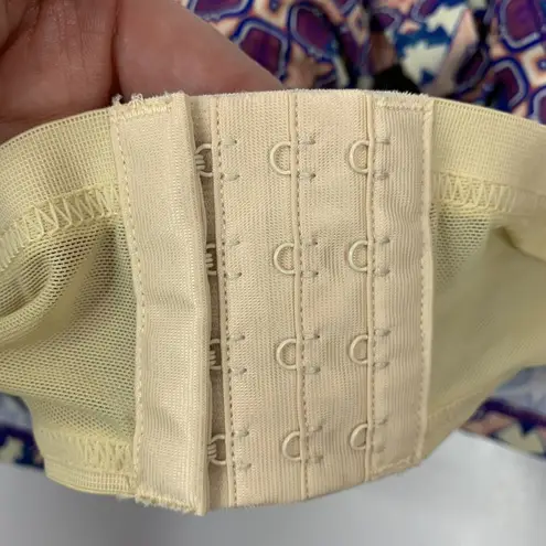 Swimsuits For All Plus 46C Underwire Bikini Swim Top Tile Print Keyhole Detail Size XL