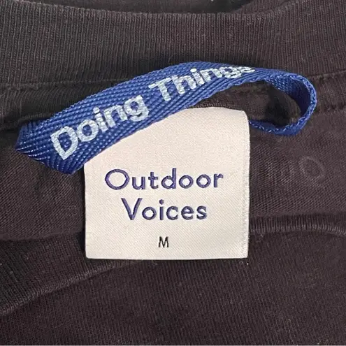 Outdoor Voices  Everyday Long Sleeve in Black