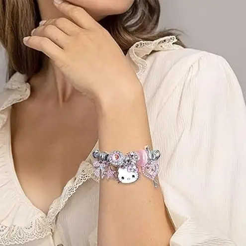 Cute Bracelets, Adjustable Stainless Steel Composite Bracelet Bangles,