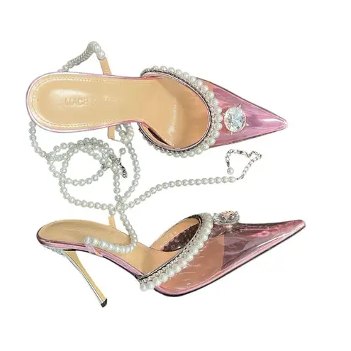 MACH & MACH Pink Diamond of Elizabeth embellished PVC and patent thumbnail 6