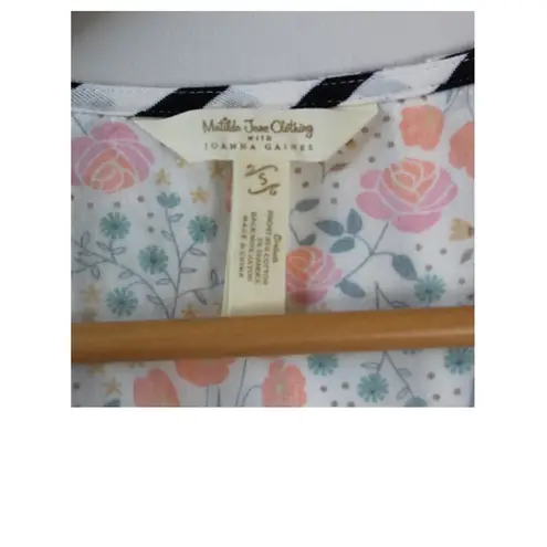 Matilda Jane Women's with Joanna Gaines Harvest Day Top Stripe Floral Size S