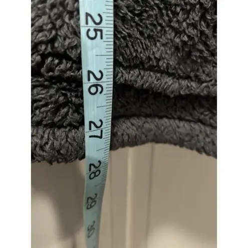 Christopher & Banks Christopher & Banks Gray Sherpa 1/4 Zip Up Pullover Size L Long Sleeve Pockets - Image 2