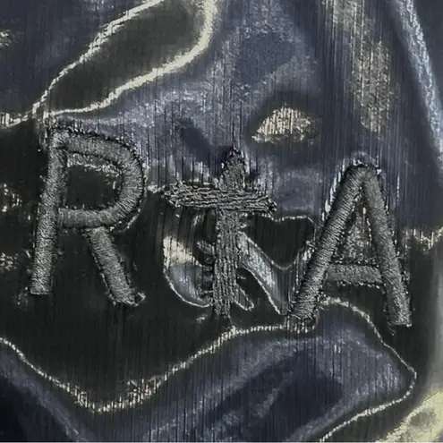 RtA Shiny Black Vinyl Pants Size 30