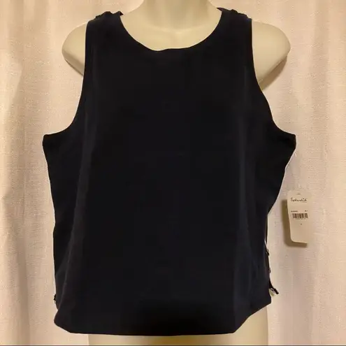 Splendid  Studio Active Navy Cropped Yoga Tank 🆕 Medium