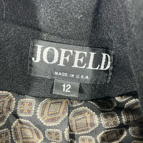 VTG JOFELD BY FORSTMANN WOOL BLEND WOMEN LONG COAT 80