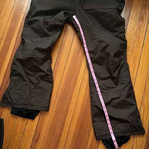 Columbia  Brown Water Resistant Snow Pants Sz XL