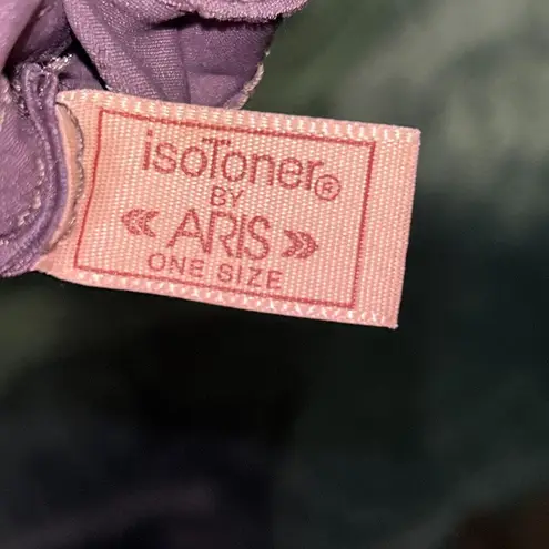 Isotoner by Aris Brown Leather Gloves with Knit Back - One Size