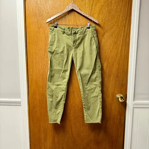 Frank & Eileen Wicklow Italian Chino Performance Twill Pants Olive Green 6