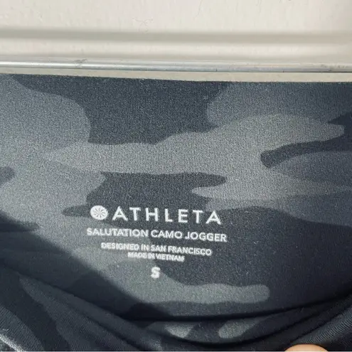 Athleta  Salutation Black & Gray Camo Jogger Size S