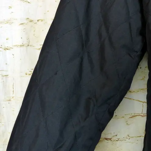 prAna Jacket Womens S Black Full Zip Fleece Line Lightweight Coat Gorpcore FLAW